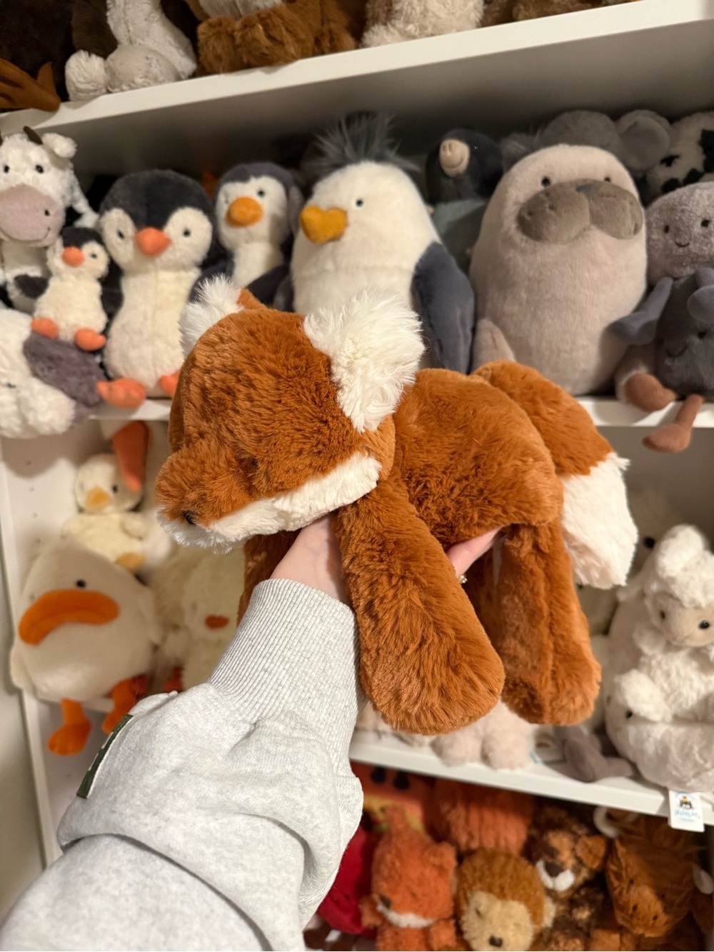 NWT Jellycat Medium Smudge Fox